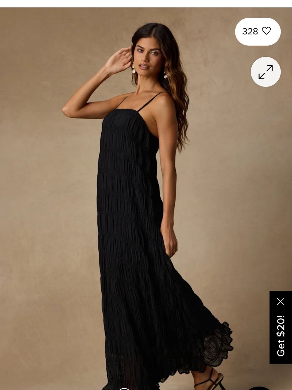 Lulus dress XS Louisiana black dress